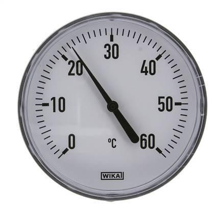 0 tot +60°C Plastic Bimetalen Thermometer 100mm Behuizing, Doe-het-zelf en Bouw, Overige Doe-Het-Zelf en Bouw, Verzenden