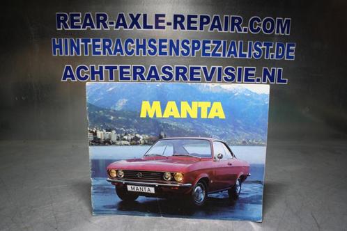 Folder Opel Manta A, uitgave januari 1972. (Folders), Livres, Autos | Brochures & Magazines, Envoi