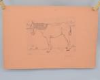 Jan Mankes (1889-1920) - Paard op abricot