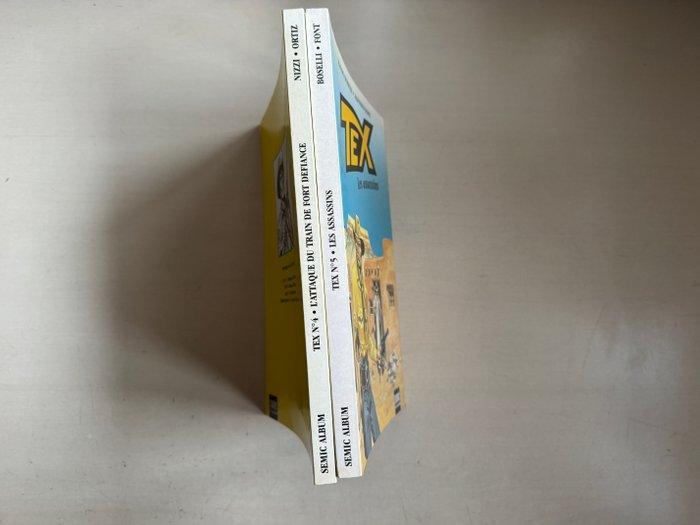 Tex T4 + T5 - 2x B - 2 Album - Eerste druk - 2003, Boeken, Stripverhalen