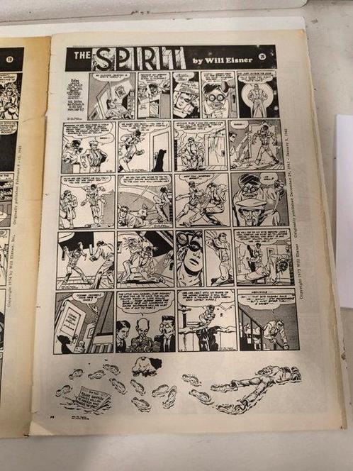The Spirit Comics Strip - Comics Strip lote de 3 año 1940 -, Boeken, Strips | Comics