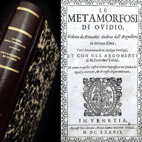 Ovid / Andrea dellAnguillara - Le Metamorfosi di Ovidio, Antiek en Kunst, Antiek | Boeken en Manuscripten