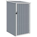 vidaXL Tuinschuur 87x98x159 cm gegalvaniseerd staal grijs, Tuin en Terras, Verzenden, Nieuw