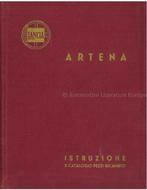 1932 LANCIA ARTENA INSTRUCTIEBOEKJE & ONDERDELENBOEK, Auto diversen, Handleidingen en Instructieboekjes