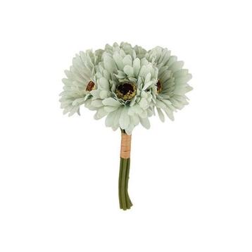 Zijde gerbera bundel - 6 stuks ivory voor bloemstuk, boeket, beschikbaar voor biedingen