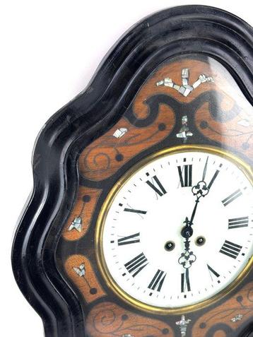 Horloge œil de bœuf - Bois - 1850-1900, Antiek en Kunst