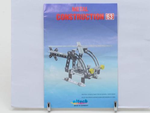 Eitech Construction 63 Helicopter / Vliegtuig Metaal bouw..., Hobby en Vrije tijd, Modelbouw | Auto's en Voertuigen, Overige typen