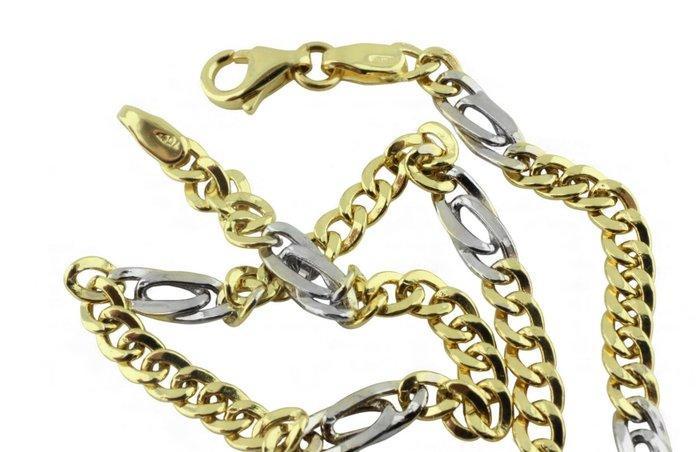 Armband - 18 karaat Geel goud, Witgoud, Handtassen en Accessoires, Armbanden