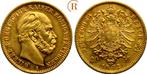 20 Mark goud 1872 A Kaiserreich: Preussen Pruisen: Wilhel..., Postzegels en Munten, Munten | Europa | Niet-Euromunten, België