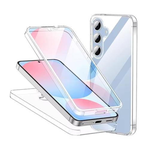 Samsung Galaxy A16 Full Body 360° Hoesje - Transparant TPU, Telecommunicatie, Mobiele telefoons | Hoesjes en Screenprotectors | Samsung