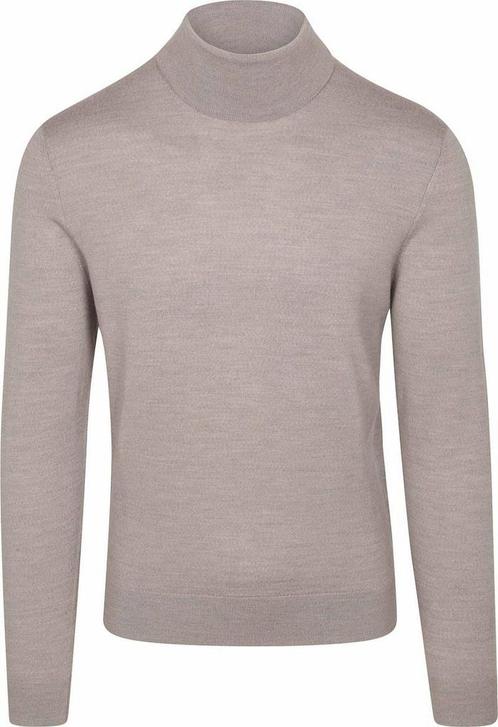 Suitable Merino Coltrui Greige maat Maat 52/54 (L) Heren, Kleding | Heren, Truien en Vesten, Grijs, Nieuw, Maat 52/54 (L), Verzenden