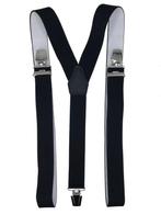 XXL Zwarte bretels met extra sterke brede clips (3 clips), Vêtements | Hommes, Ceintures, Verzenden