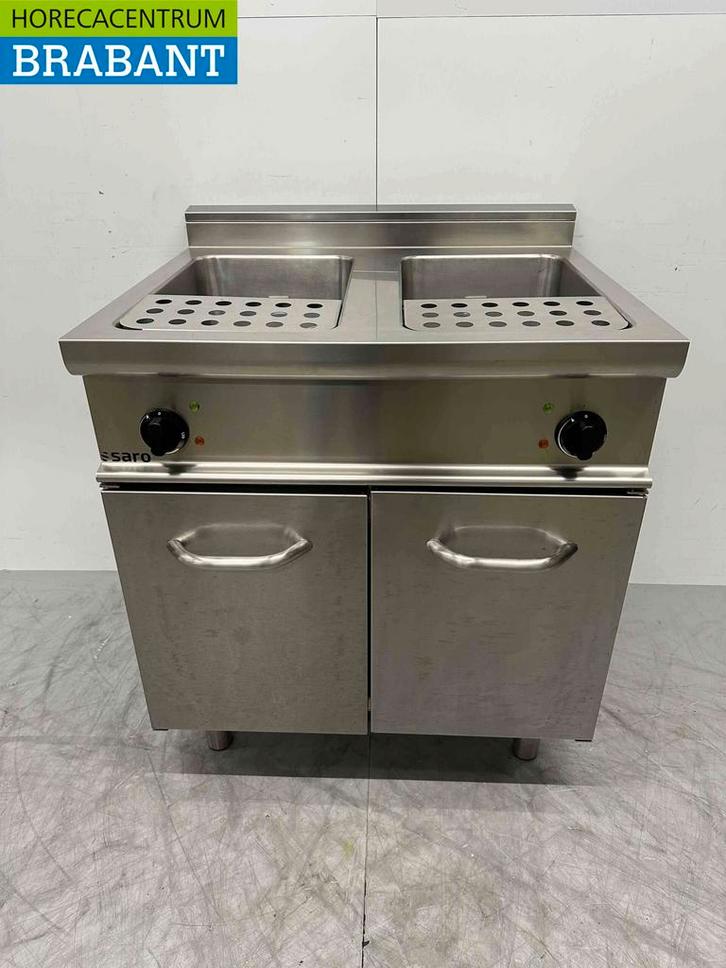 RVS Saro pastakoker 2 x 28 liter 400V Horeca, Zakelijke goederen, Horeca | Keukenapparatuur, Ophalen of Verzenden