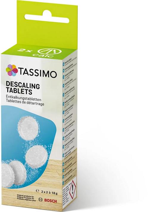Bosch Tassimo Ontkalkingstabletten TCZ6004 (4st.), Elektronische apparatuur, Koffiemachine-accessoires, Verzenden