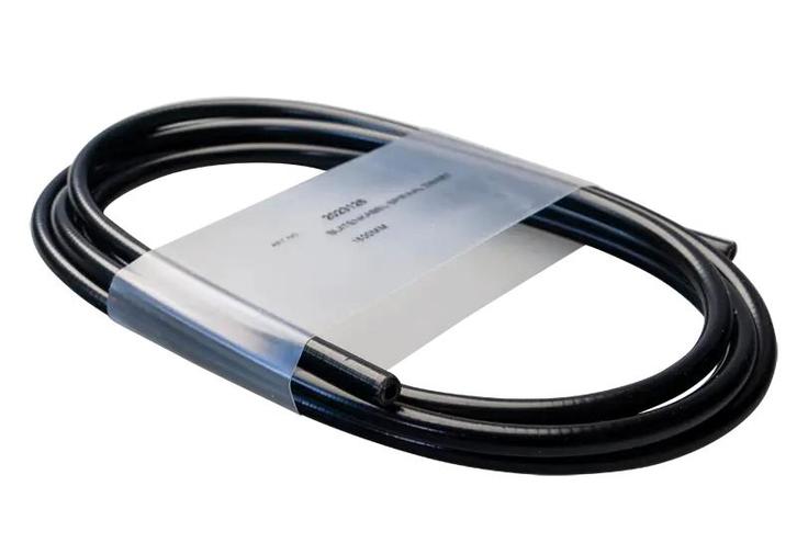 Buitenkabel spiraal zwart 1.800mm in plastic bedrukte wikkel, Tuin en Terras, Overige Tuin en Terras, Verzenden