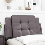vidaXL Hoofdbordkussen 80 cm kunstleer grijs, Huis en Inrichting, Slaapkamer | Bedden, Verzenden, Nieuw