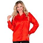 Disco 70S Blouse Rood, Kleding | Dames, Verzenden, Nieuw