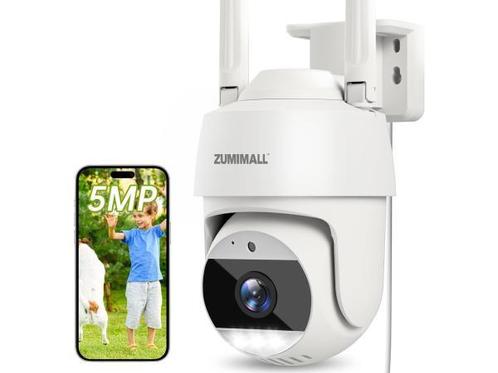 Veiling - ZUMIMALL Bewakingscamera voor buiten - WiFi (App), Doe-het-zelf en Bouw, Alarmsystemen