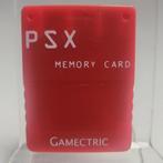 GamecTrix Rode PSX Memorycard Playstation 1, Games en Spelcomputers, Ophalen of Verzenden, Zo goed als nieuw