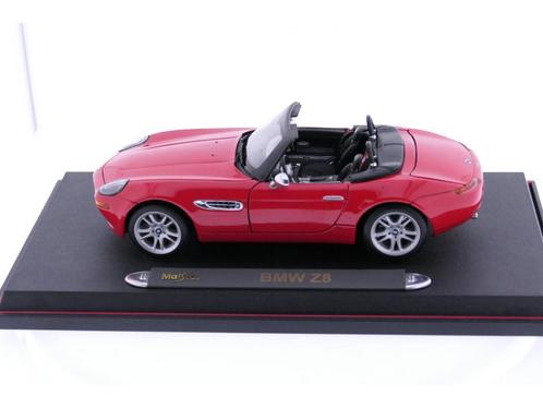 Schaal 1:18 MAISTO 36896 BMW Z8 RED #2472 (Automodellen), Hobby & Loisirs créatifs, Voitures miniatures | 1:18, Enlèvement ou Envoi