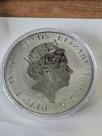 Royaume-Uni. 10 Pounds 2023, 10 oz Tudor Beast - Yale of