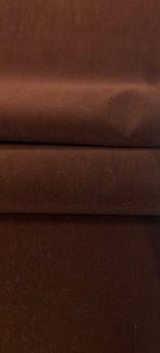 Prachtig warm bruin velours. - Textiel - 420 cm - 140 cm