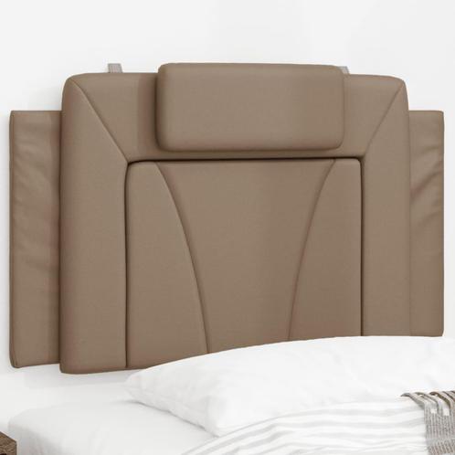 vidaXL Hoofdbordkussen 80 cm kunstleer cappuccinokleurig, Huis en Inrichting, Slaapkamer | Bedden, Nieuw, Verzenden