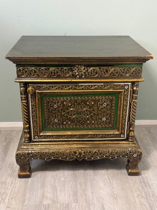 Armoire - Commode luxueuse faite main avec des carreaux en, Antiek en Kunst, Curiosa en Brocante