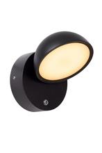 Lucide FINN - Wandlamp Binnen/Buiten - LED - 1x12W, Verzenden