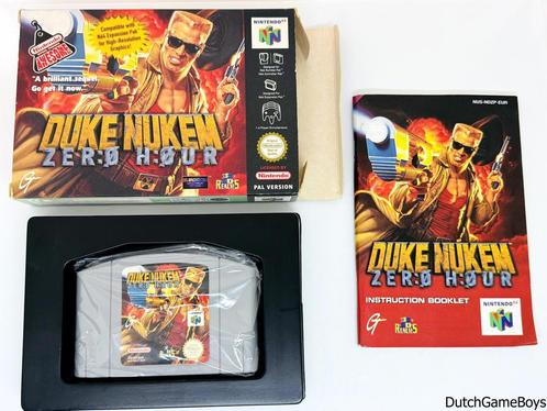 Nintendo 64 / N64 - Duke Nukem - Zero Hour - EUR, Games en Spelcomputers, Games | Nintendo 64, Gebruikt, Verzenden
