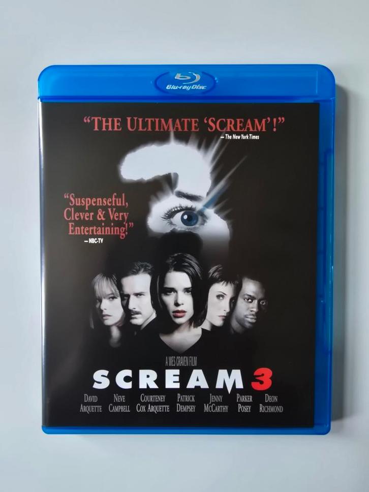 SCREAM 3 (REGION A) (IMPORT WITHOUT DUTCH SUBS) (BLURAY), Cd's en Dvd's, Blu-ray, Gebruikt