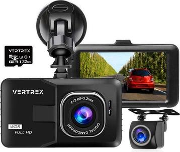 Tweedekans | VERTREX Dashcam voor Auto 1080P Full HD - Voor beschikbaar voor biedingen