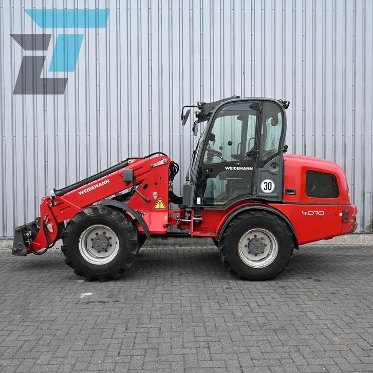 Weidemann 4070CX100T Telescoop shovel, Zakelijke goederen, Machines en Bouw | Kranen en Graafmachines, Wiellader of Shovel