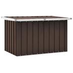 vidaXL Tuinbox Bruin 109x67x65 cm, Tuin en Terras, Bergingen en Tuinkasten, Verzenden, Nieuw