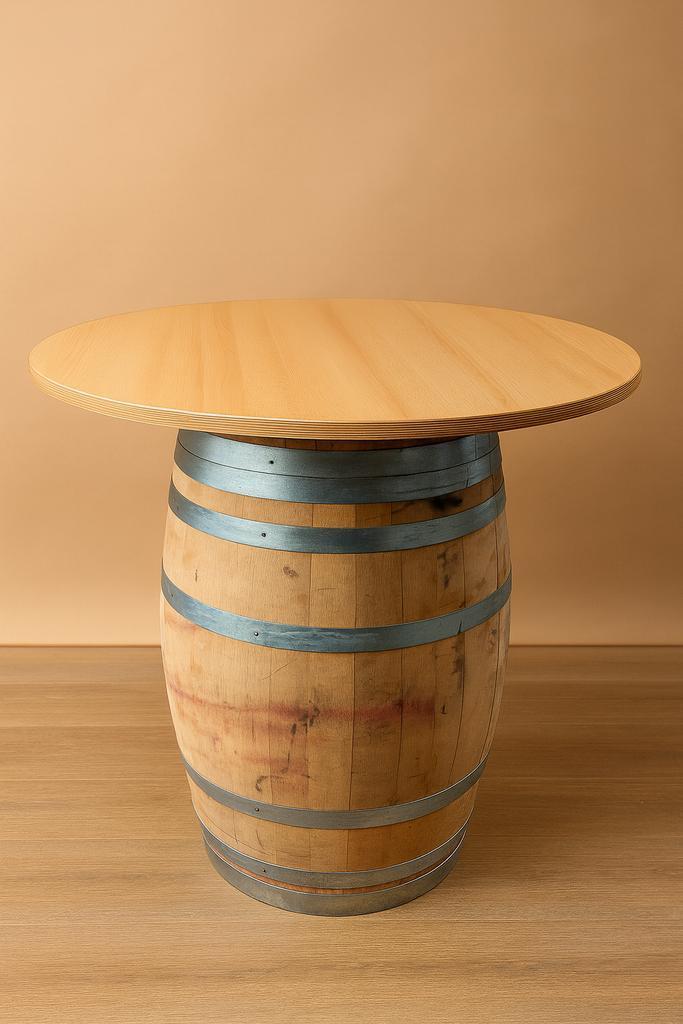 Diverse statafels - bartafels van eiken wijn- en whiskyvaten, Articles professionnels, Horeca | Mobilier & Aménagement, Enlèvement ou Envoi