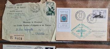 France - Timbres sur courriers et documents - Lettres
