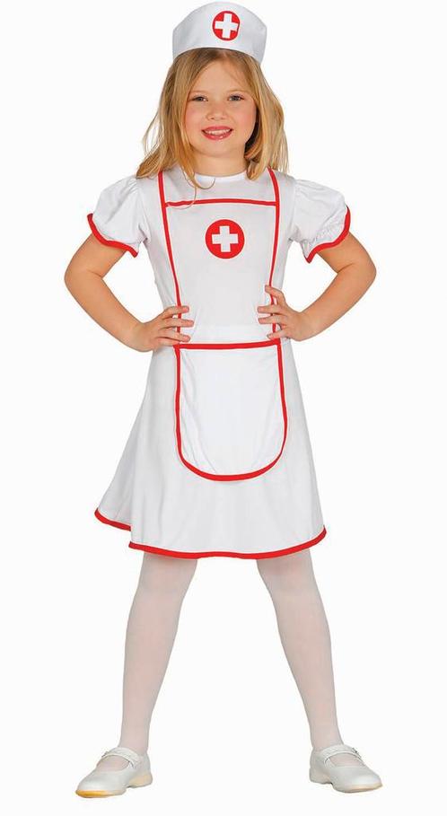 Verpleegster Kostuum Kind, Kinderen en Baby's, Carnavalskleding en Verkleedspullen, Nieuw, Verzenden