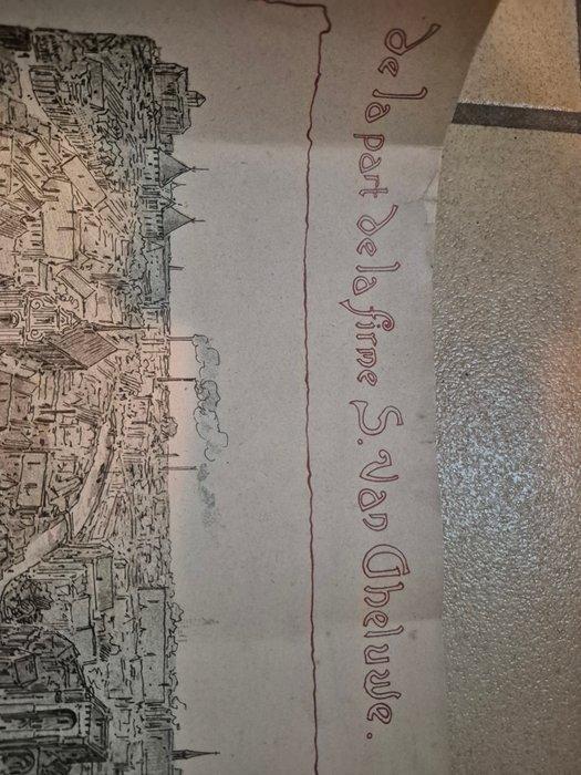 Anonymous - Gand Monumental - Jaren 1900, Antiek en Kunst, Kunst | Tekeningen en Fotografie