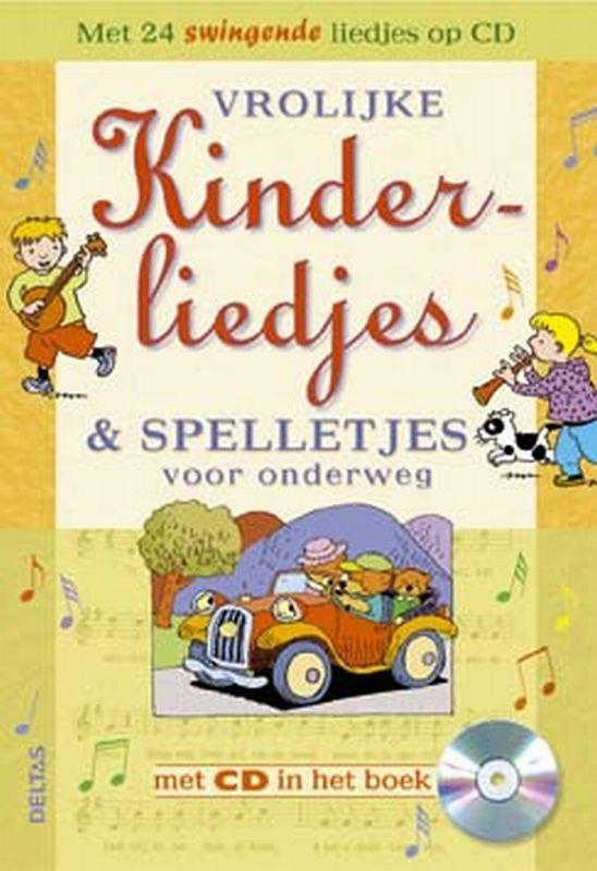 Vrolijke kinderliedjes en spelletjes voor onderweg, Boeken, Kinderboeken | Baby's en Peuters, Gelezen, Verzenden