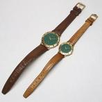 Gucci - 3000M 3000L Pair Watch Men & Women Pattern Green, Nieuw