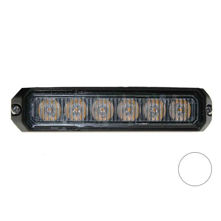 LED flitser 6-voudig compact Wit, Autos : Pièces & Accessoires, Éclairage, Enlèvement ou Envoi