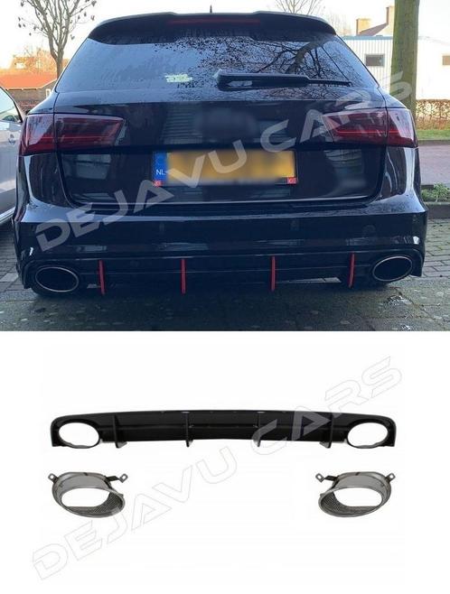 RS6 Look Diffuser voor Audi A6 C7.5 Facelift S line / S6, Auto diversen, Tuning en Styling, Ophalen of Verzenden