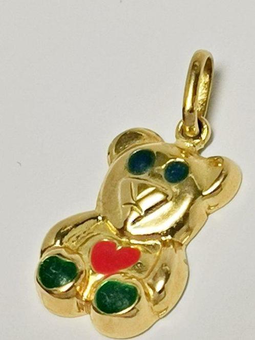 Zonder Minimumprijs - Hanger - 18 karaat Geel goud, Handtassen en Accessoires, Antieke sieraden