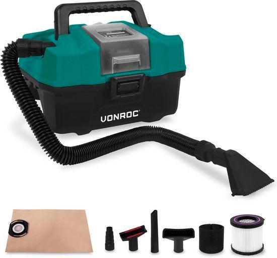 2dekans | VONROC Compacte alleszuiger / stofzuiger - 20V -, Doe-het-zelf en Bouw, Gereedschap | Overige machines, Ophalen of Verzenden