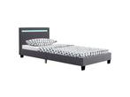 Veiling - Gestoffeerd Bed Verona - 90 x 200 cm - Grijs, Huis en Inrichting, Nieuw