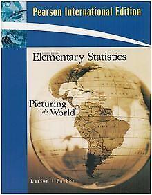 Elementary Statistics: Picturing the World  Ro...  Book, Livres, Livres Autre, Envoi