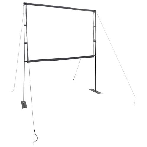 vidaXL Projectiescherm met statieven 84 inch 4:3, Audio, Tv en Foto, Beamers, Nieuw, Verzenden