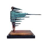 Sculpture, Surreal bronze - 35 cm - Bronze, Marbre, Antiquités & Art