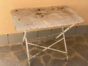 Table - Fer forgé - pliant, fer forgé