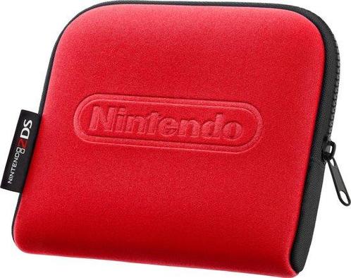 Nintendo 2DS Case Rood (3DS Accessoires) (Nintendo 3DS), Games en Spelcomputers, Spelcomputers | Nintendo 2DS en 3DS, Zo goed als nieuw